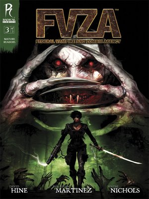 cover image of F.V.Z.A.: Federal Vampire and Zombie Agency, Issue 3